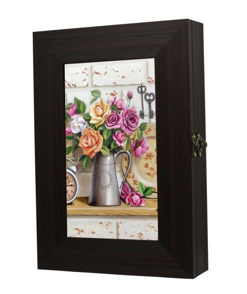 Ключница SvitArt SI-661a, коричневая