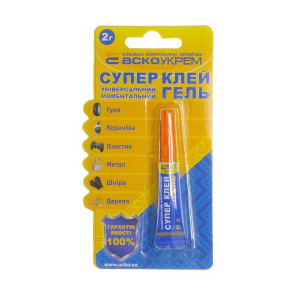 Клей-гель Аско универсальный 2 г