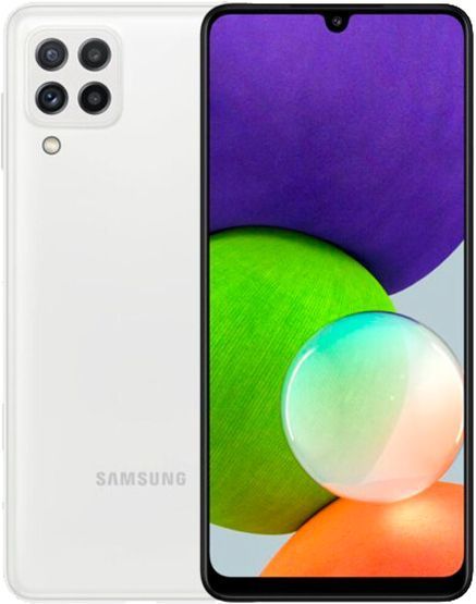 Смартфон Samsung Galaxy A22 4/64GB white (SM-A225FZWDSEK) 