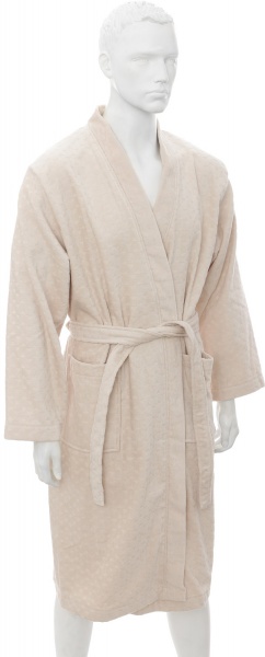 Халат Durutex р. XL молочний Velour 