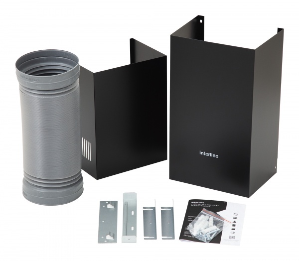 Вытяжка Interline Stream BL A/60/GL/M