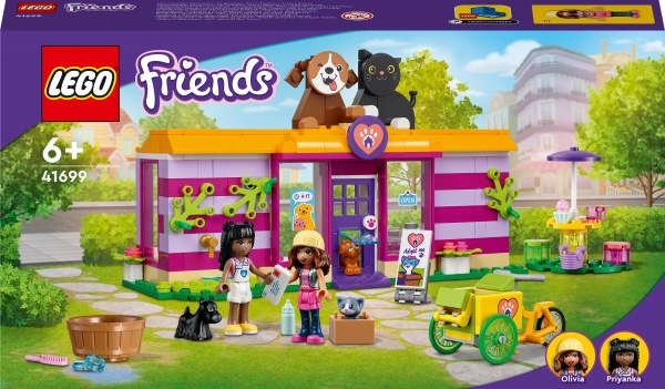 Конструктор LEGO Friends Кафе та притулок для тварин 41699