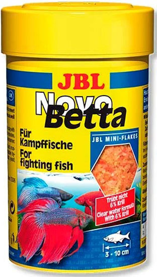 Корм JBL для риб NovoBetta 100 мл 3017100