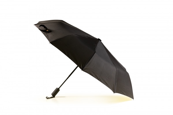 Парасолька KRAGO з подвійним куполом жовта чорно-жовтий 