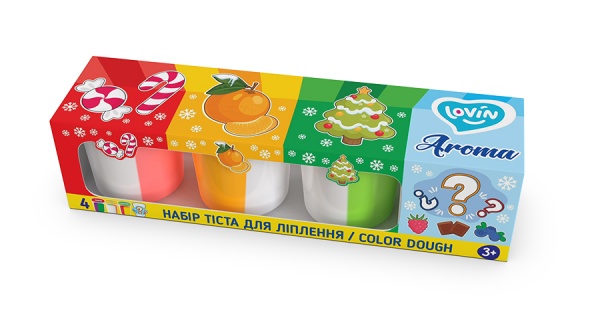 Набор теста для лепки Lovin Aroma Dough 4 cups (41201) 41201