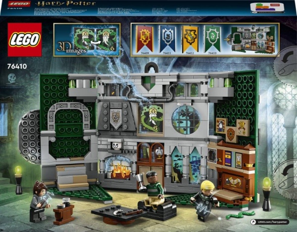 Конструктор LEGO Harry Potter Прапор гуртожитку Слизерин 76410