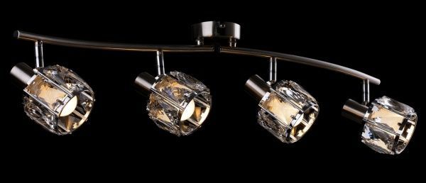 Спот Accento lighting ALIN-Geneva-4 4x40 Вт E14 сатин 