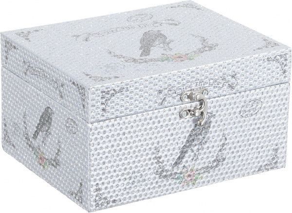 Шкатулка для украшений Silver 20х16х11 см