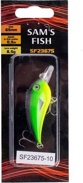 Воблер Sams Fish SF 23675-10 8,5 г 55 мм