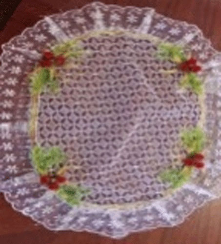 Салфетка на корзину MISLT 40х30 см в ассортименте (СТ-1,7)