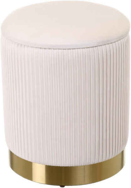 Сундук-пуф для хранения Francis белый 31,5х31,5х38 см 