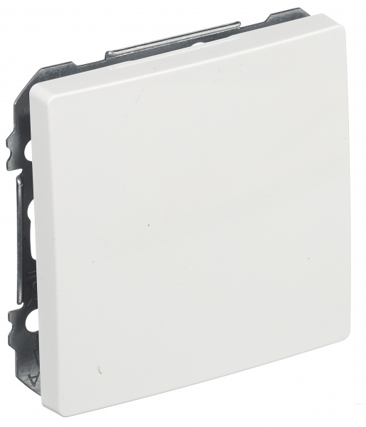 Вимикач прохідний одноклавішний Siemens Style без підсвітки білий полярний 5TG72705WH00