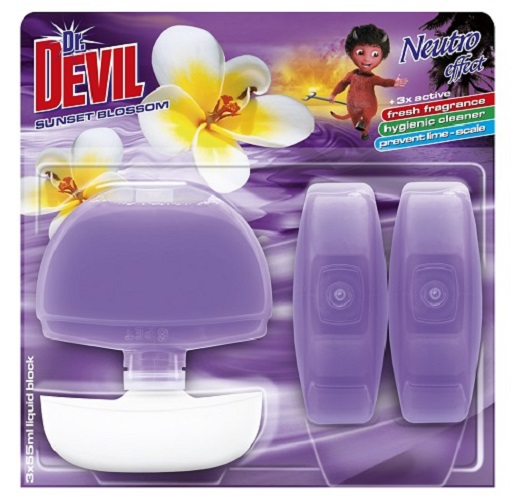 Туалетный блок Dr.Devil Закат 3x55 мл 