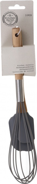 Набор кухонных принадлежностей с деревянной ручкой 170485260 Koopman