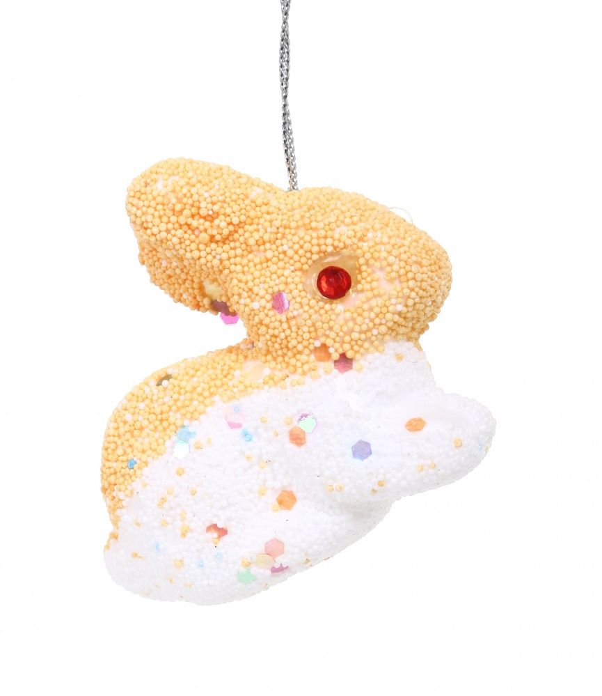 Украшение Зайка пасхальная 6х6,5 см SD11-1264 в ассортименте