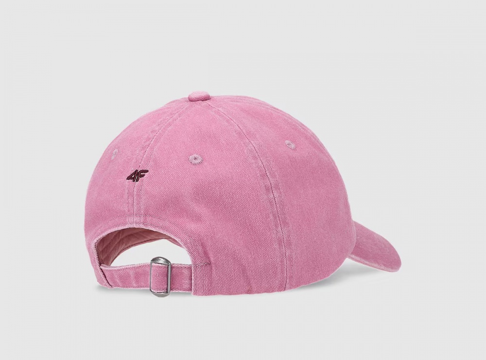 Кепка 4F BASEBALL CAP F374 4FWSS25ACABF374-54S os рожевий