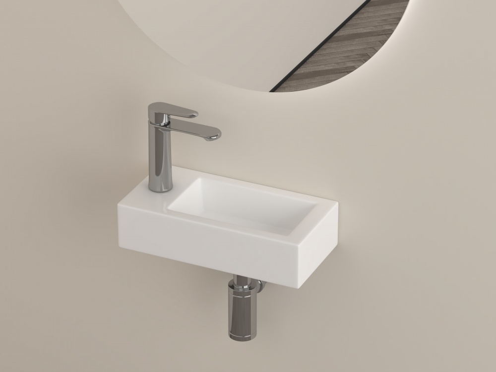 Умывальник Water House Compact Space Grace 38х18,5х90 см L