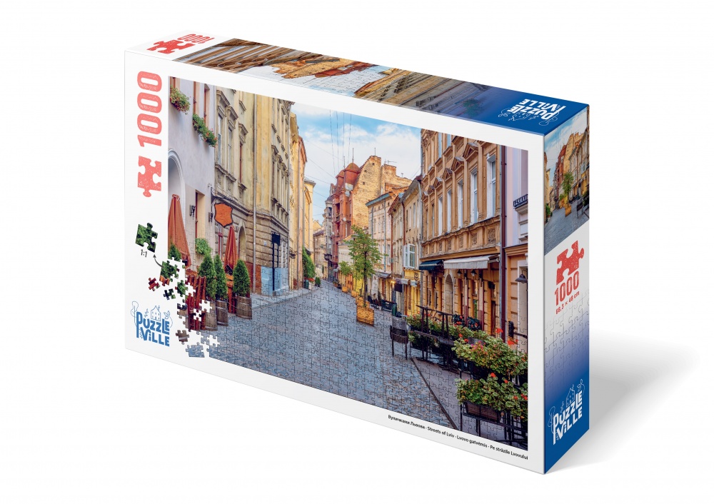 Пазл PUZZLEVILLE Вуличками Львова 1000 елементів PZL1000_3