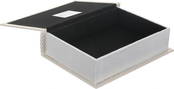 Шкатулка-книга Рубчик 30x22x7,5 см золото
