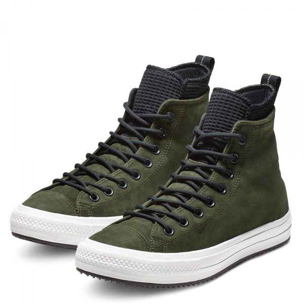 Кеды Converse CTAS WP BOOT HI UTILITY 162408C р. US 7,5 зеленый