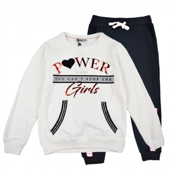 Спортивний костюм Macca Boy Power р.110 білийчорний 68594 