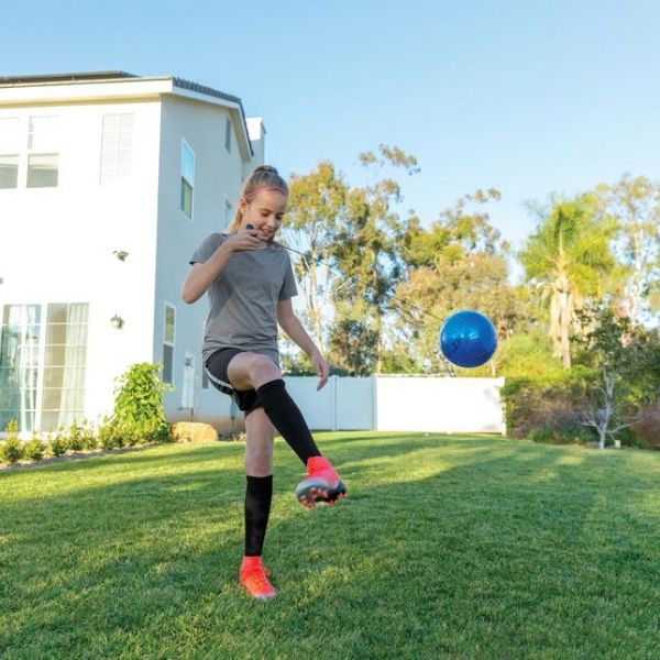 Футбольний тренажер SKLZ р. OS синій COBALT для контролю та ударів по м'ячу Star-kick touch