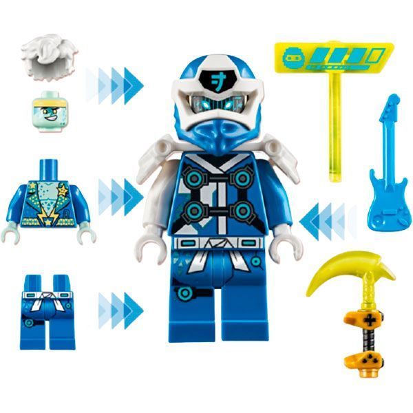 Конструктор LEGO Ninjago Аватар Джея – ігровий автомат 71715