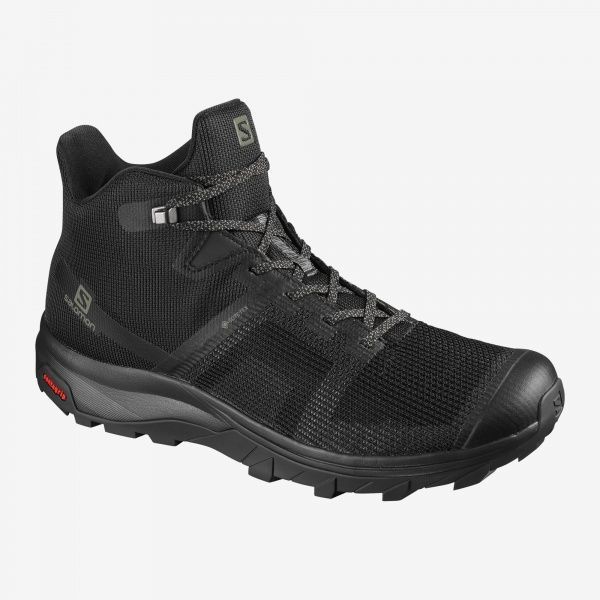 Черевики Salomon OUTline Prism mid GTX L41120000 р. UK 9,5 чорний