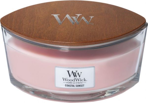 Свеча ароматическая Woodwick Ellipse Coastal Sunset 453 г 
