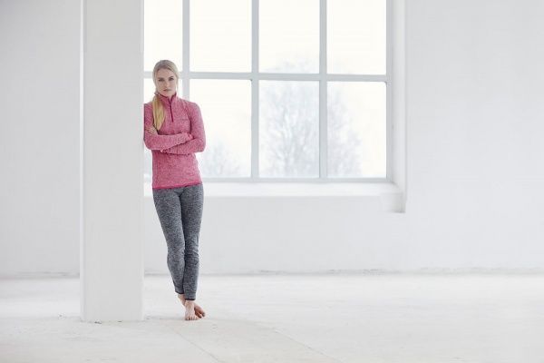 Термоштани Craft Active_Comfort_Pants_Woman 1903715-B999 XL сірий меланж