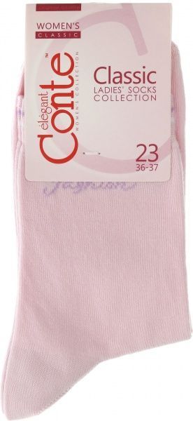 Носки женские Conte Classic р. 23 светло-розовый 045 