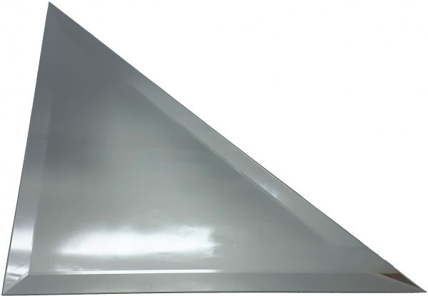 Плитка зеркальная UMT ПТС 300*300 (Треугольник серебро-фацет) 