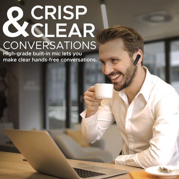 Bluetooth-гарнітура Promate Bluetooth 5 black (shift.black) 