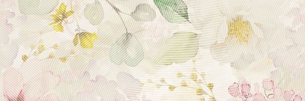 Плитка Allore Group Perla Floris Verde W\DEC M NR Glossy 20x60 2 сорт 