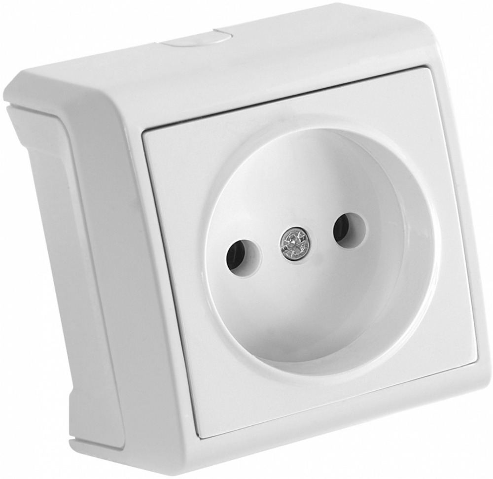 Розетка Viko Vera без шторок білий