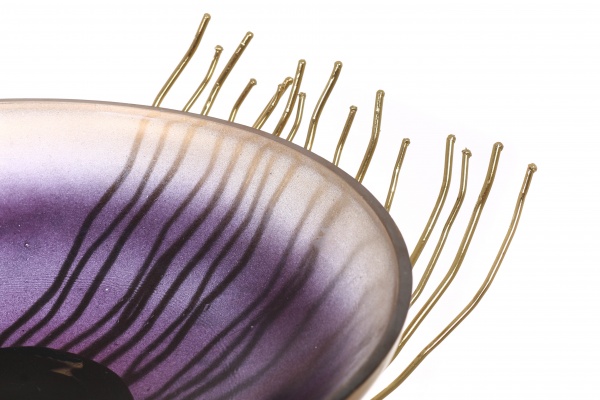 Фруктовница PANACHE Withered Twigs 16 см золотая пыль/золото 