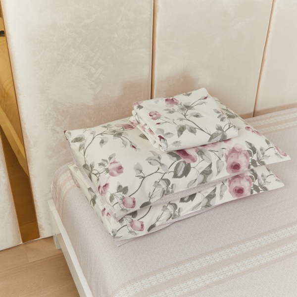 Комплект постельного белья Berta 2 розовый La Nuit 