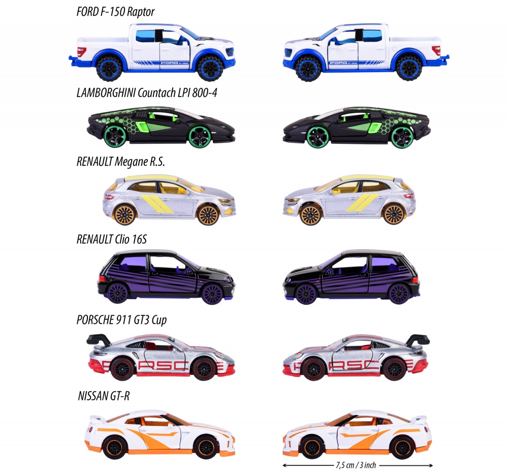 Машинка Majorette Лімітована серія Яскравий слід з карткою 2054034