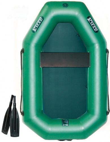 Човен надувний Ладья ЛТ-190Е зелений