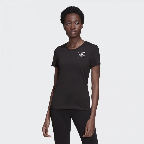 Футболка Adidas W MH Photo Tee ED6167 S чорний