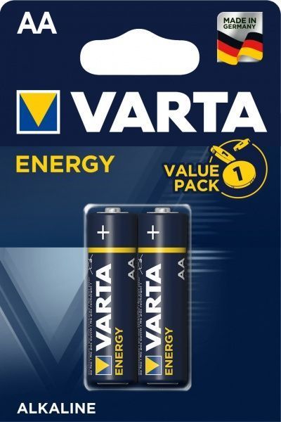 Батарейка Varta Energy AA (R6, 316) 2 шт. (4106229412) 