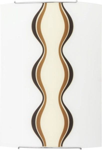 Светильник настенно-потолочный Nowodvorski Cafe 3 1x60 Вт E14 с рисунком 1500 