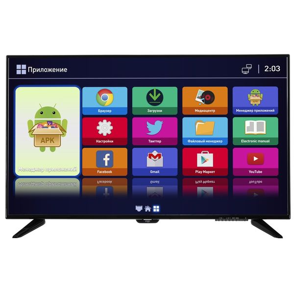 Телевизор Ergo LE43CT2500AK