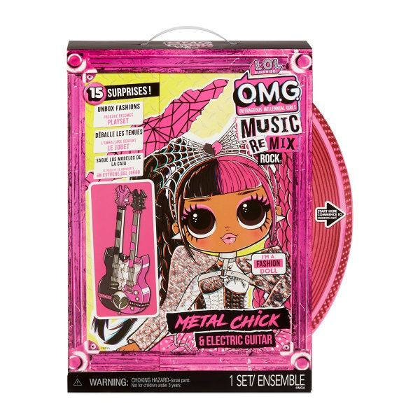 Кукольный набор L.O.L. SURPRISE! O.M.G. Remix Rock Леди-Металл