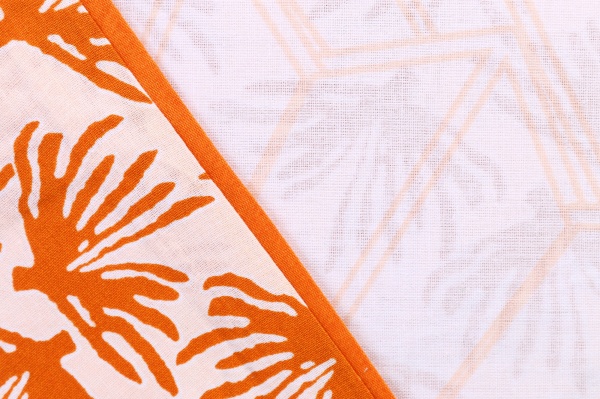 Комплект постільної білизни Amiens 2.0 білий із коричневим Today 