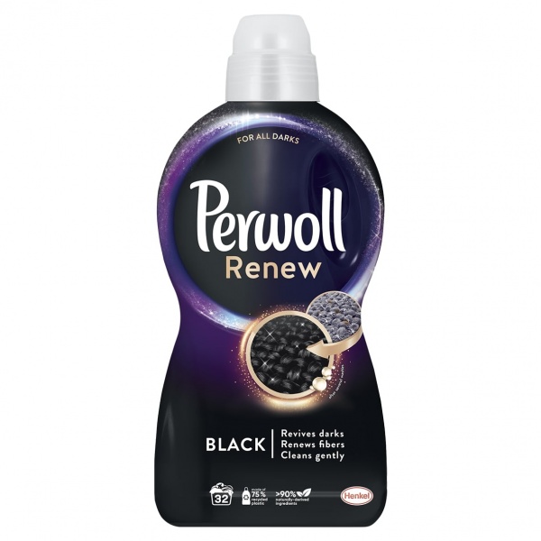 Гель для машинной и ручной стирки Perwoll Renew Black 1,92 л 