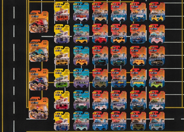 Машинка-трансформер Flip Cars Вантажівка та навантажувач EU463875-12