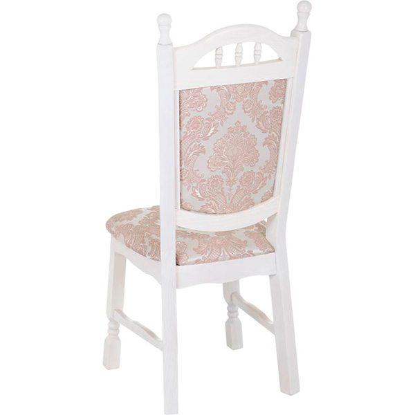 Стул обеденный высокая спинка РПМК Бреда (пирти, Доминик) слоновая кость/бежевый