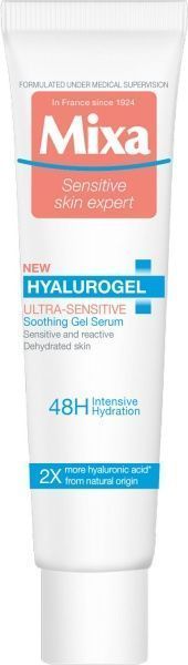 Гель для лица Mixa Гиалурожель для интенсивного увлажнения 40 мл