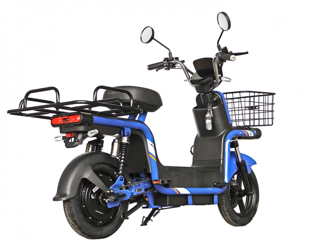 Электроскутер Maxxter RUNNER (Black-Blue) 1500 Вт